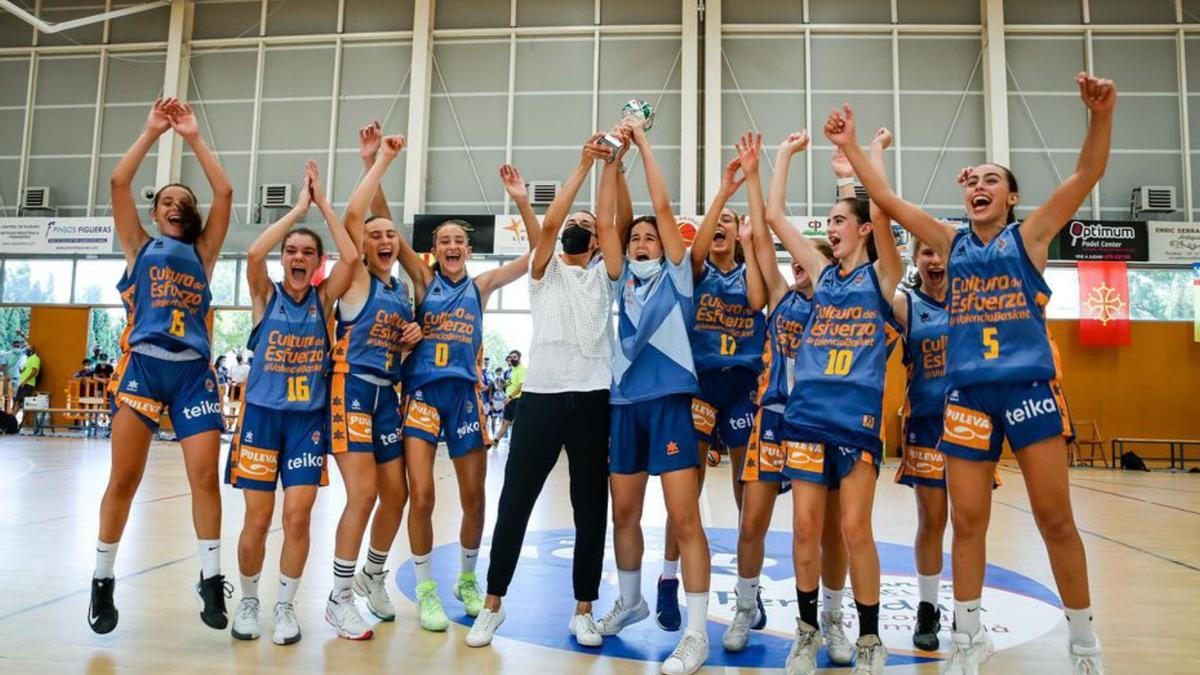 El València Basket va guanyar en categoria infantil femenina