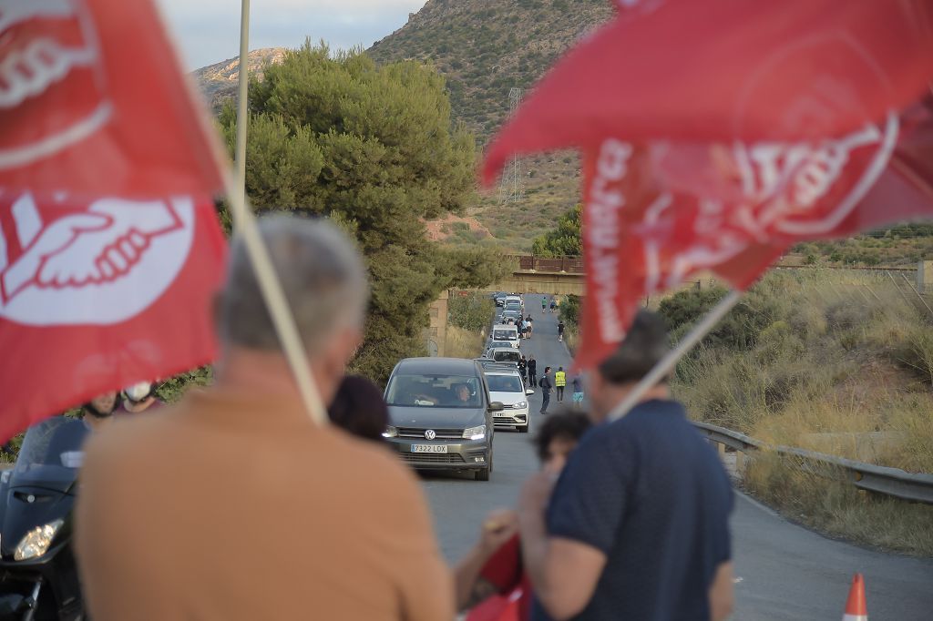 Huelga de los trabajadores de Repsol en Cartagena