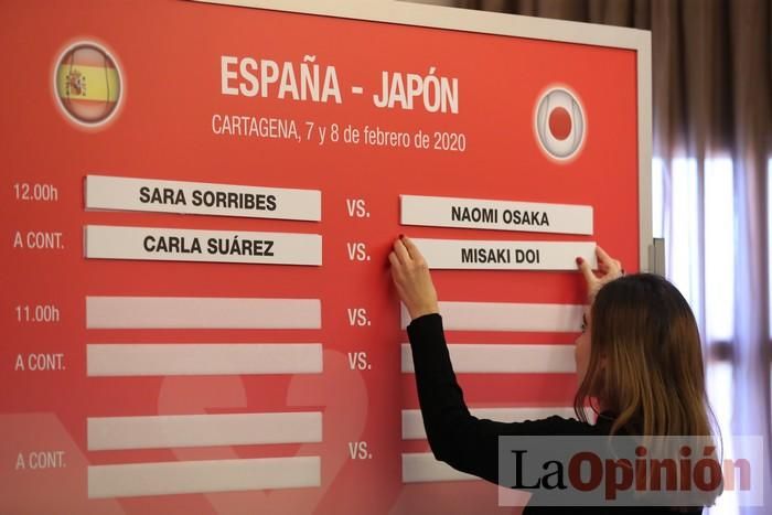 Sorteo de la Fed Cup en Cartagena