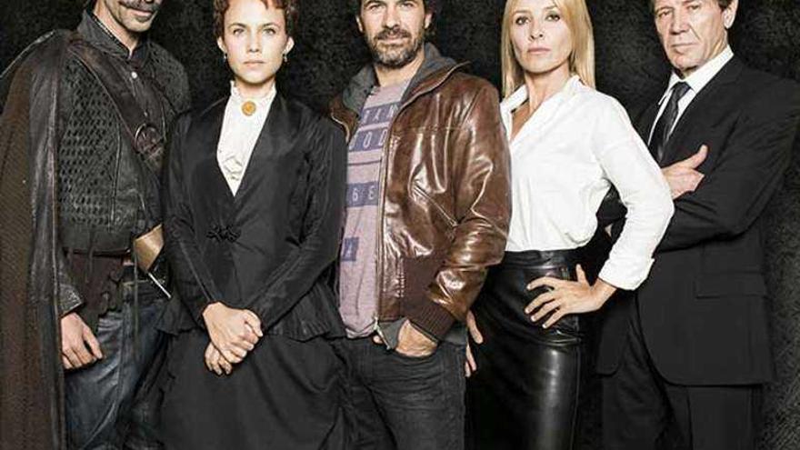 Parte del elenco de &#039;El Ministerio del tiempo&#039;.