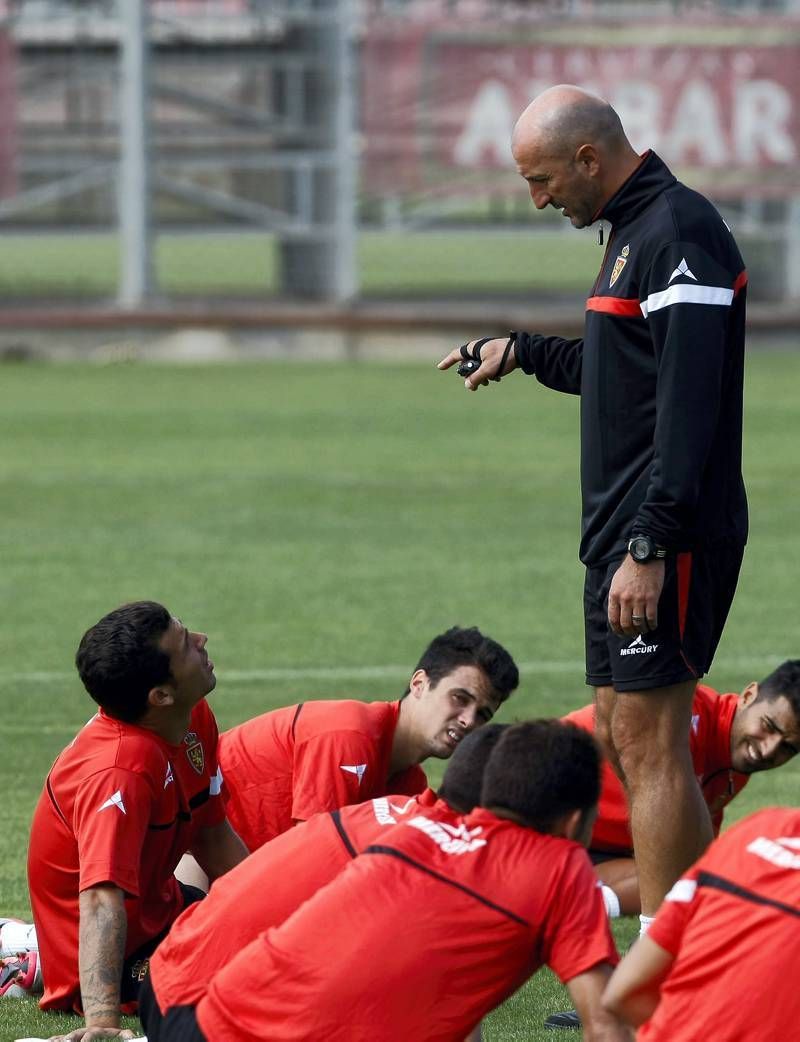 Fotogalería del entrenamiento del Real Zaragoza en la Ciudad Deportiva