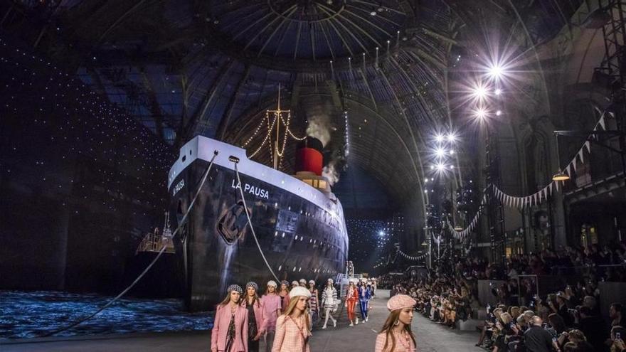 Chanel fleta un trasantlántico en el Gran Palais