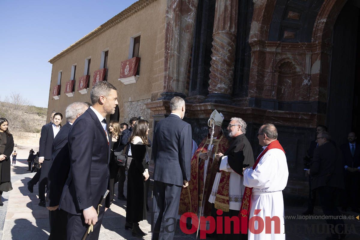 Visita de los reyes de España a Caravaca (explanada de la Basílica)