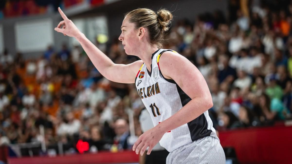 Emma Meesseman es la gran referencia de la selección belga