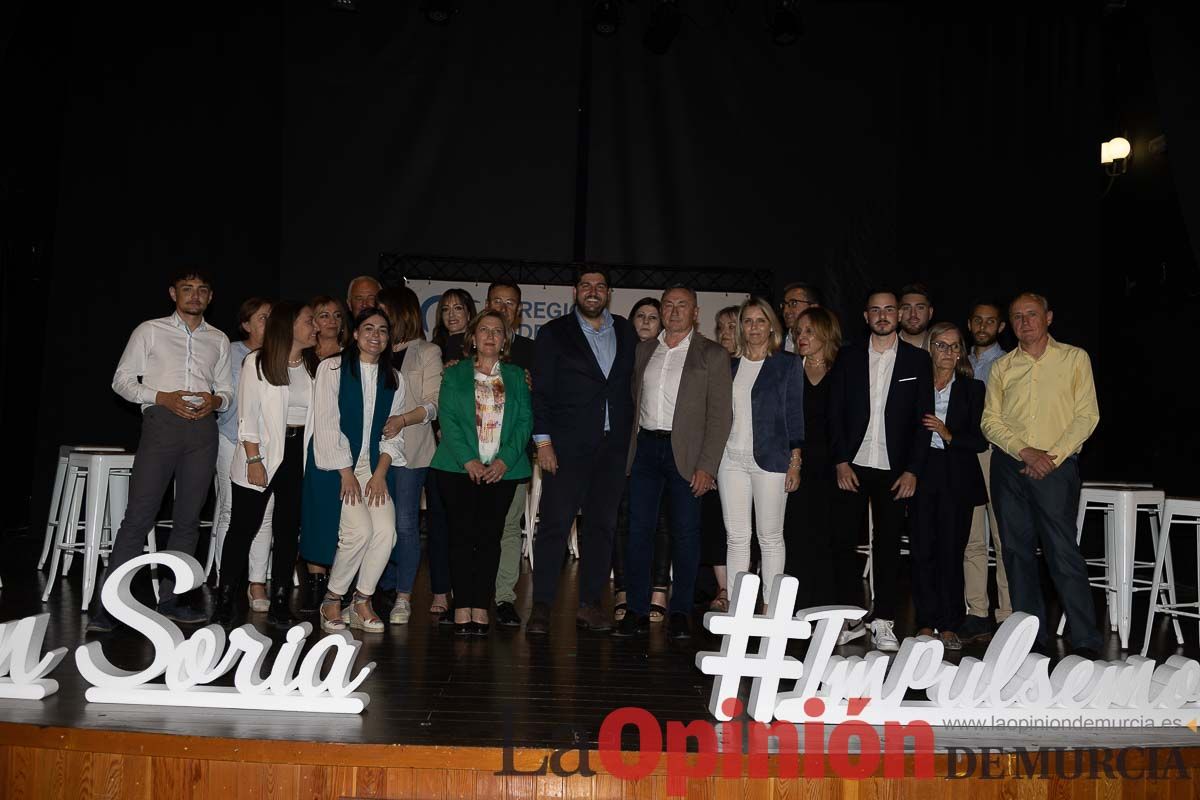 Elecciones 28M: presentación de Juan Soria como candidato del PP a la alcaldía de Moratalla