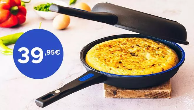 Consigue, con El Periódico, la sartén para tortillas perfectas.