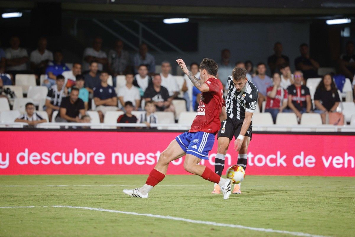 La victoria del FC Cartagena sobre el Tarazona, en imágenes