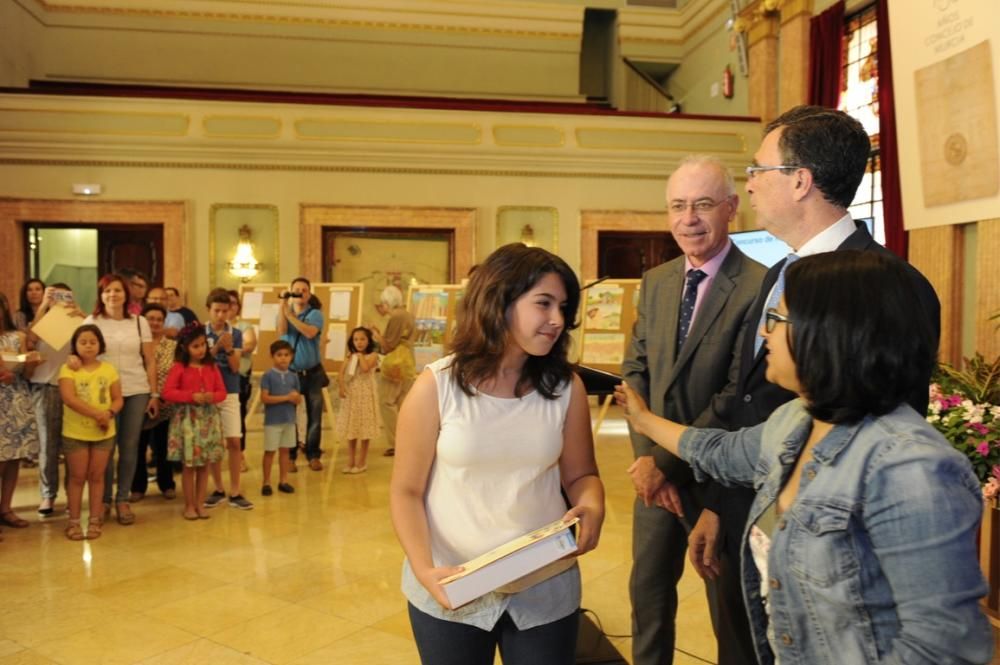 El alcalde de Murcia entrega a los niños y niñas los premios municipales del Día del Medio Ambiente