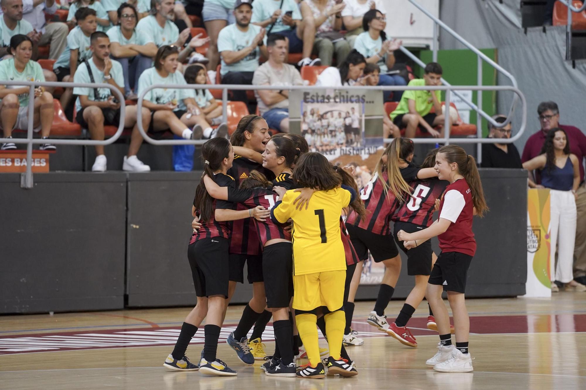 Eixample-Olesa. Final aleví femení de futbol sala