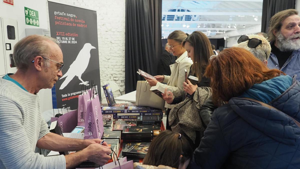 El ambiente en la edición anterior de Getafe Negro.