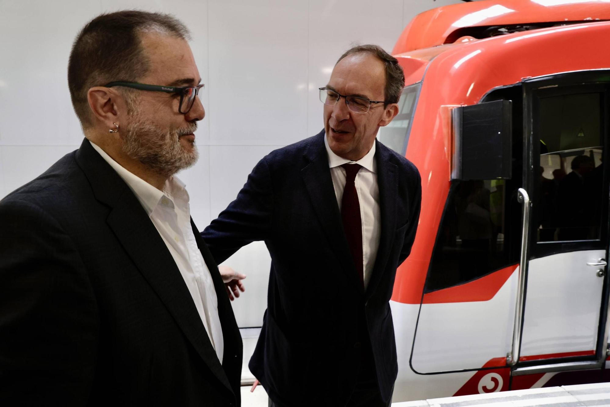 Así fue la inauguración del soterramiento de Langreo