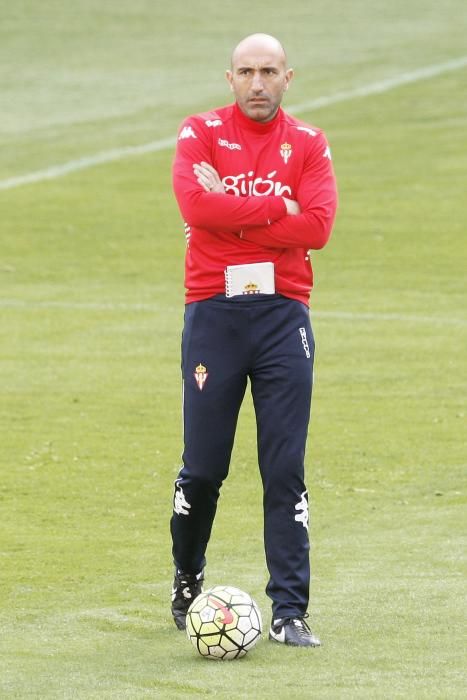 Entrenamiento del Sporting