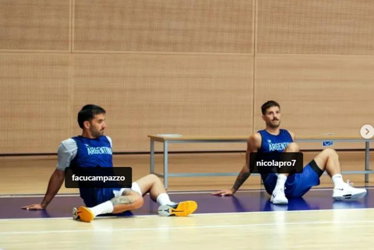 Laprovittola ha trabajado en su recuperación compartiendo tiempo con la selección argentina, y con Campazzo