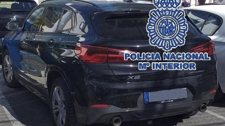 Detenido en Fuengirola con un coche robado en Suecia