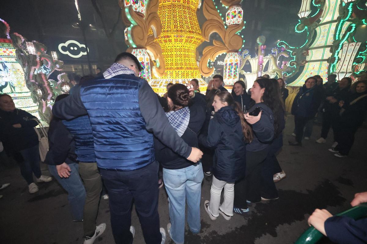Galería: La Encesa de les Gaiates ilumina Castelló