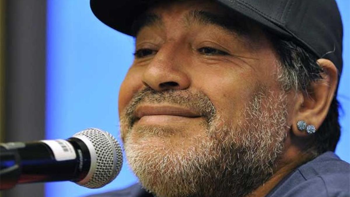 Diego Armando Maradona, en una imagen reciente