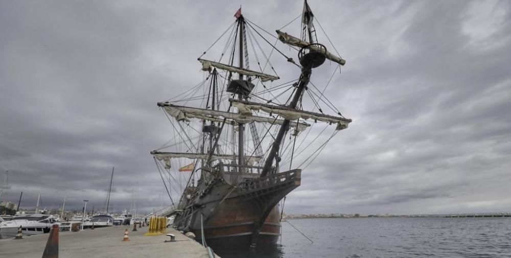 A bordo del 'Galeón Andalucía'