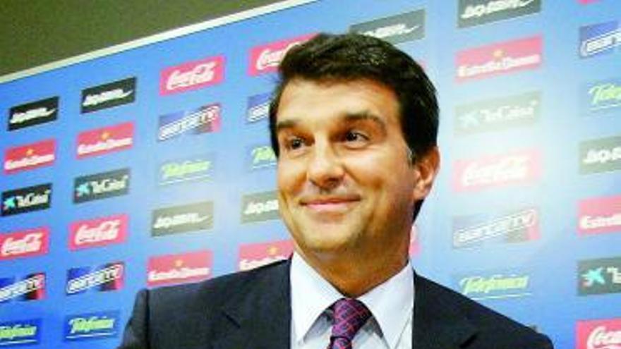 Joan Laporta, presidente del Barcelona.