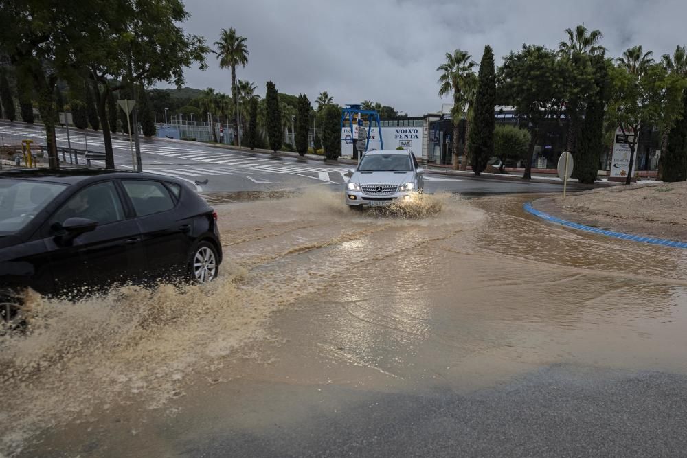 Inundacions a Platja d'Aro