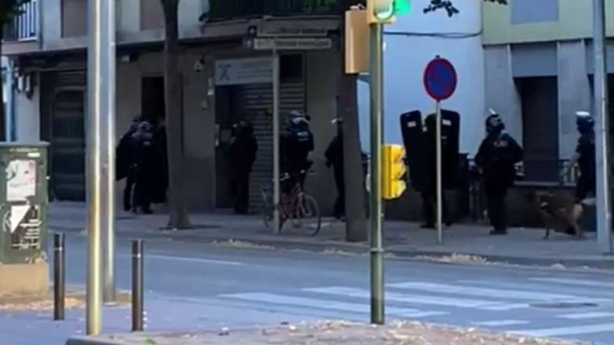 Vídeo | Detenen dos homes a Salt acusats de tinença i fabricació d'armes i explosius