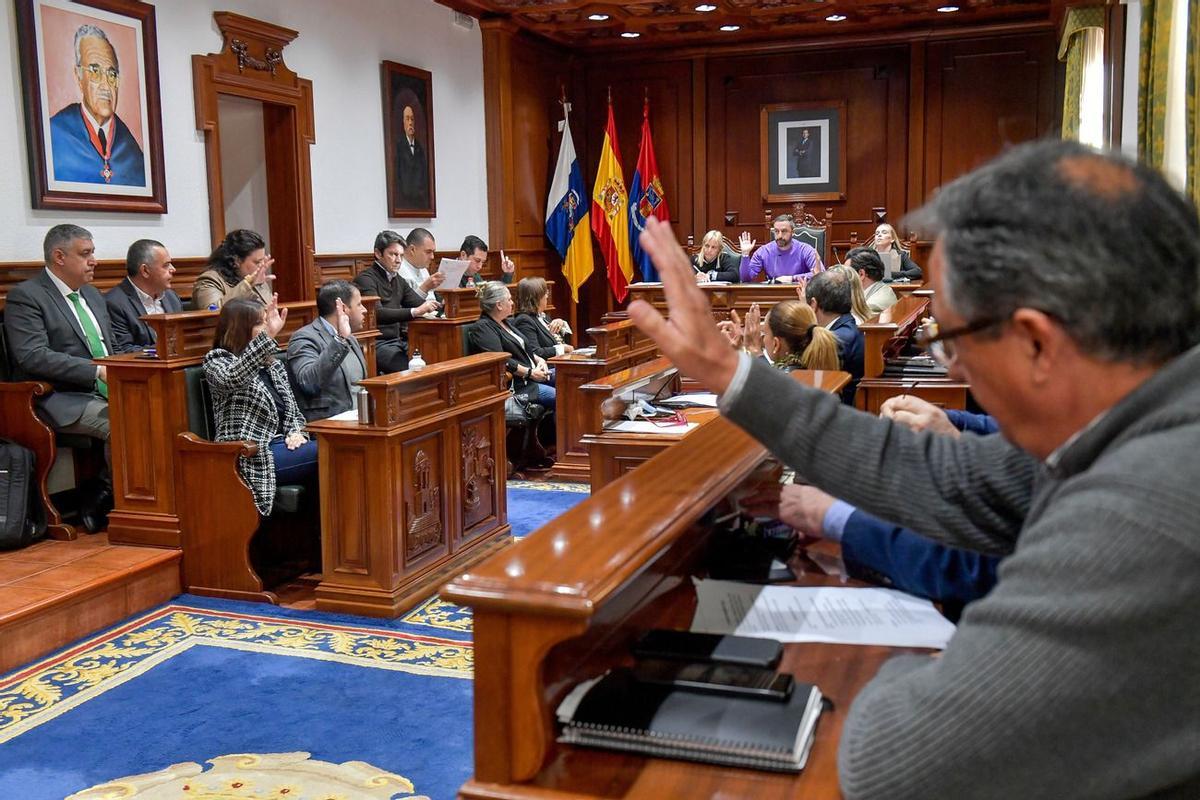 Pleno muncipal de Telde