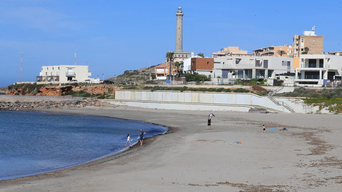 Playa de Levante, en Cabo de Palos