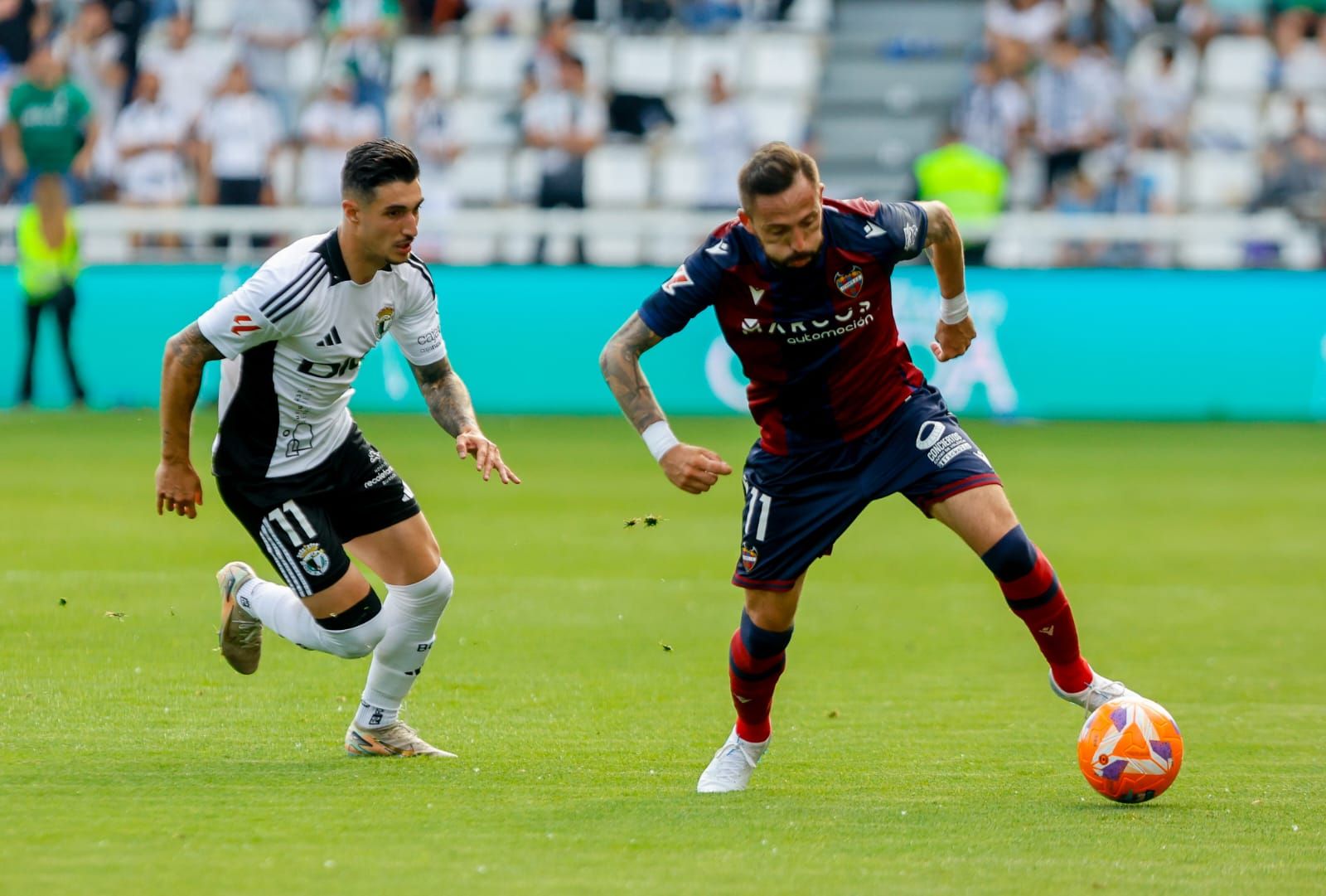 Así se ha vivido el Burgos-Levante UD