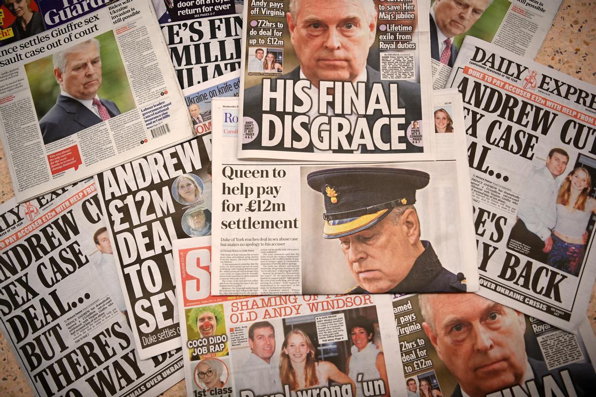 Britain's Prince Andrew settles his sex abuse case with accuser Virginia Guiffre out of court