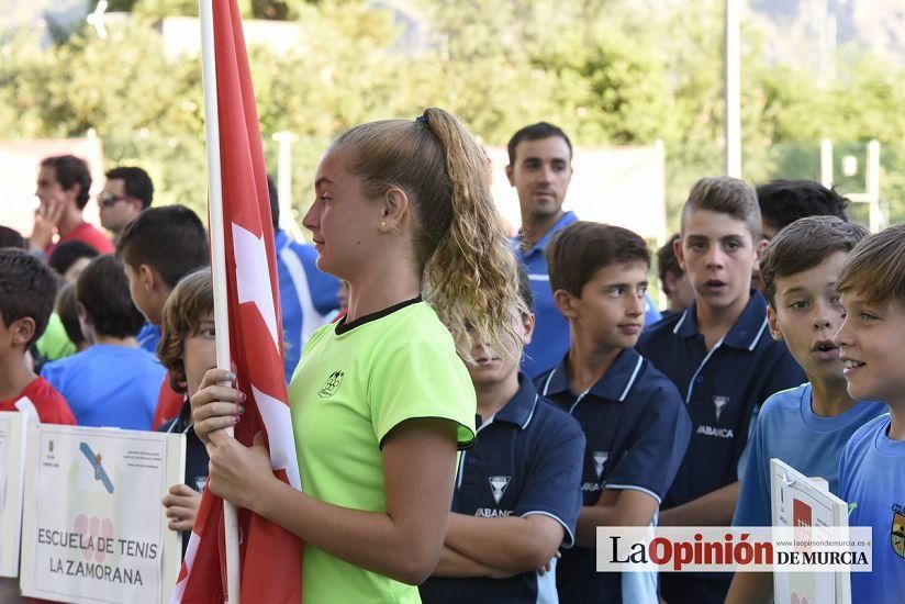 Inauguración del Campeonato Nacional de Tenis Alevín en el Club Cordillera