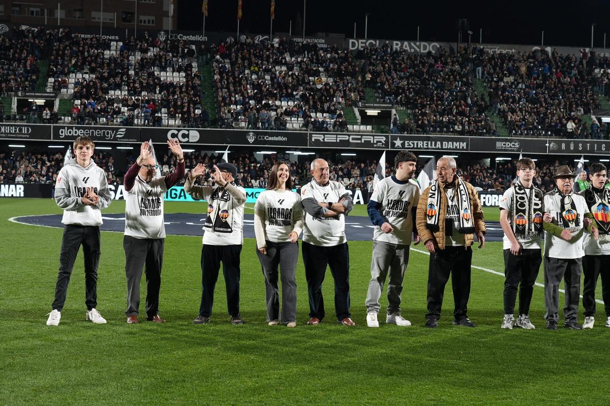 Galería | Las mejores imágenes de la afición y los homenajes del Castellón-Leganés