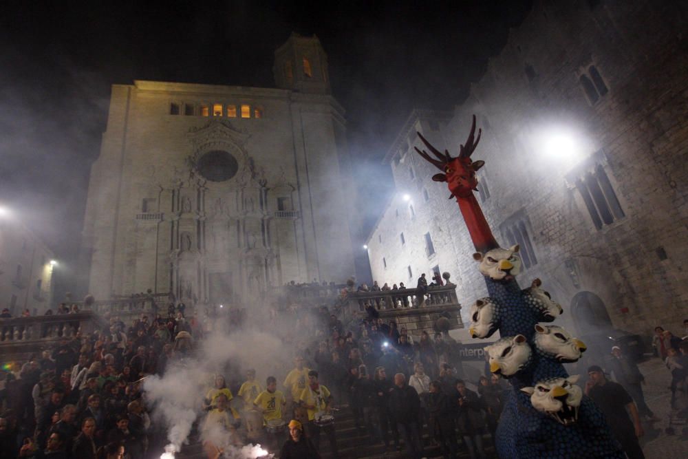 El Beatusaure es diverteix pels carrers del Barri Vell