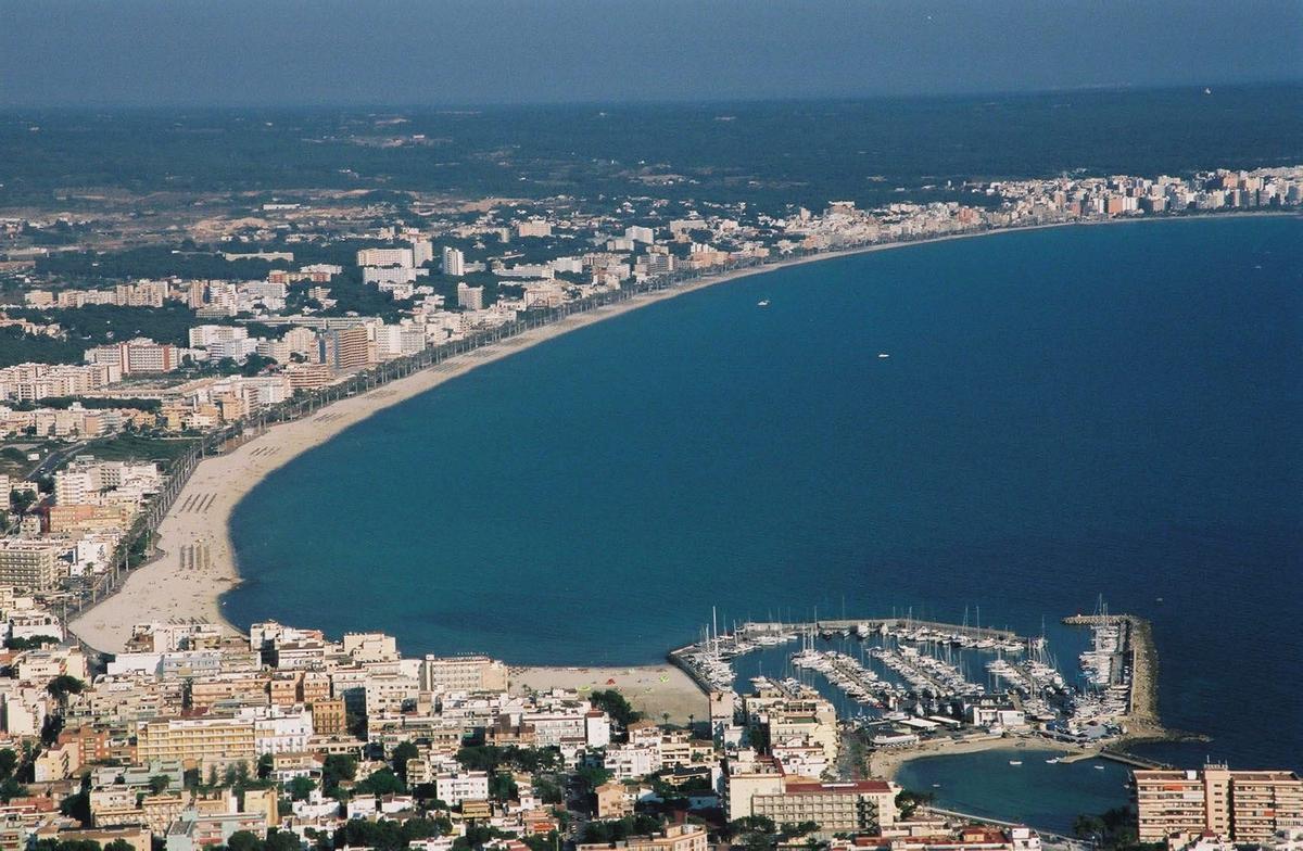 Panoràmica de la badia de Palma.