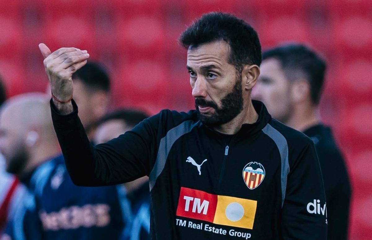 Corberán, contra el Stoke City