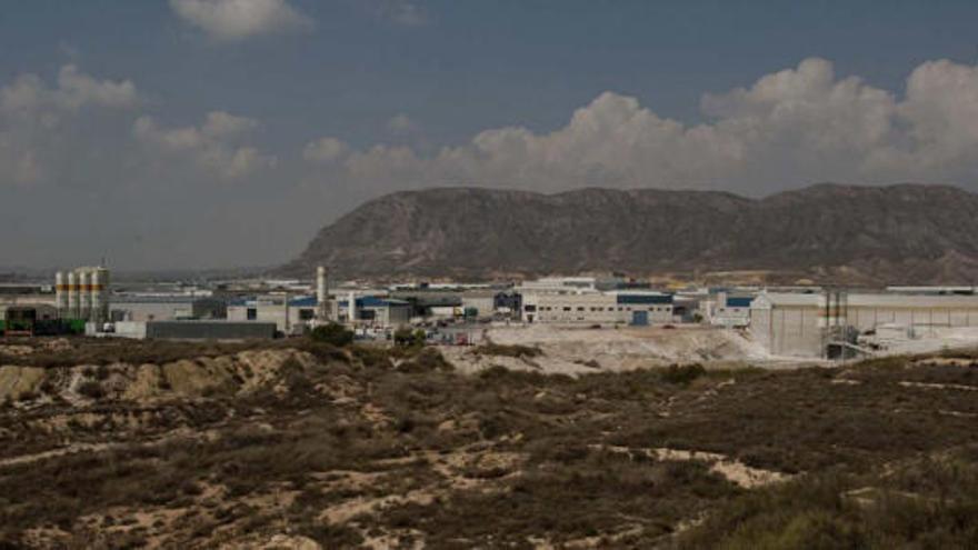 El polígono industrial de Las Atalayas, afectado por el Plan General de Alicante.