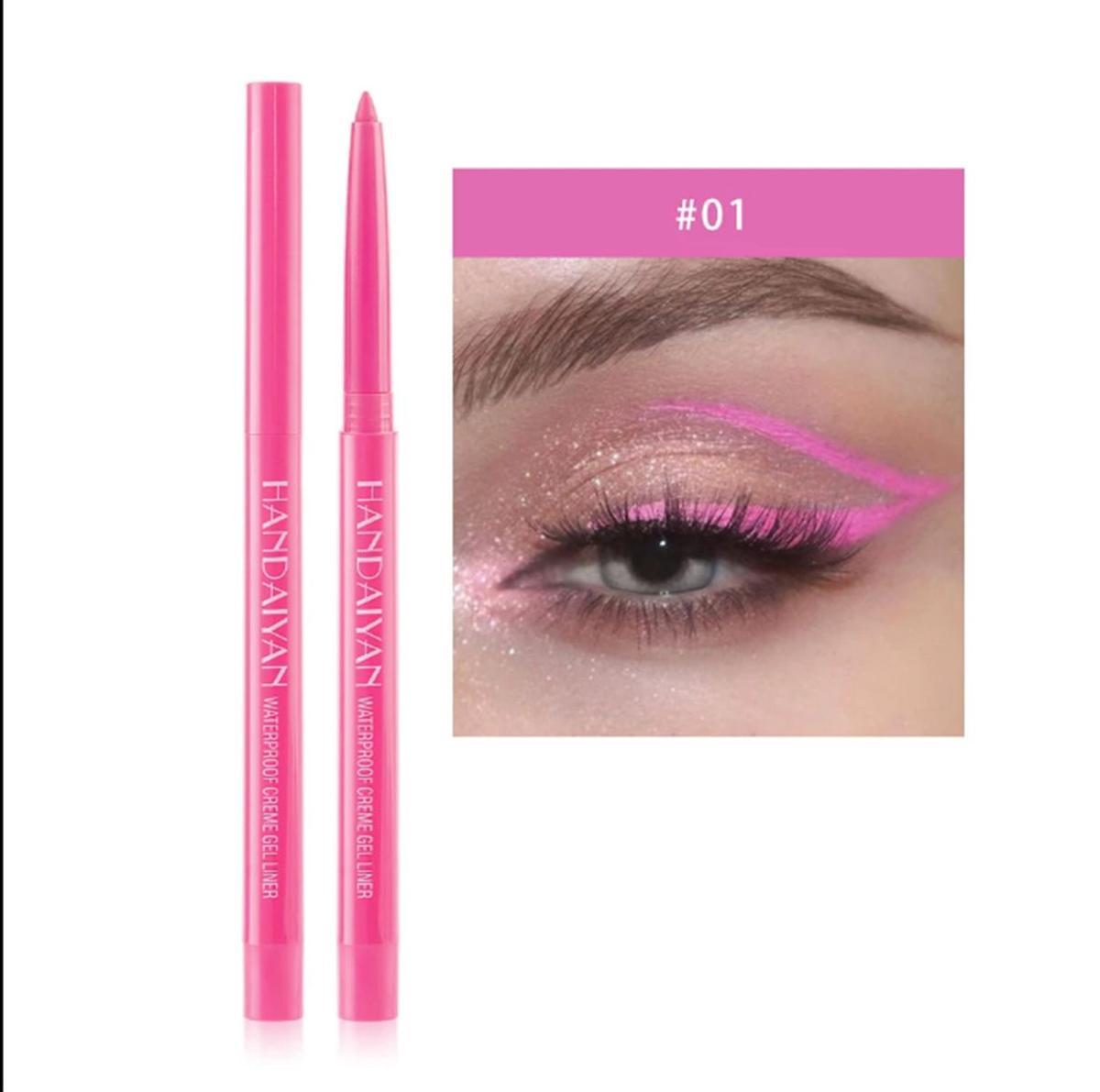 Eye-liner rosa, de AliExpress