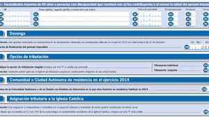 Las casillas que van del 90 al 97 en la declaración de la renta sirven para indicar los datos de las personas que tenemos a cargo.