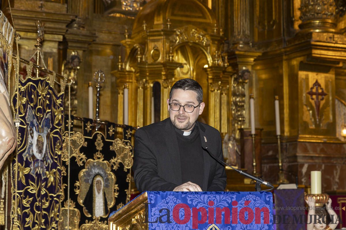 Juan Esteban Piernas pregona la Semana Santa de Caravaca