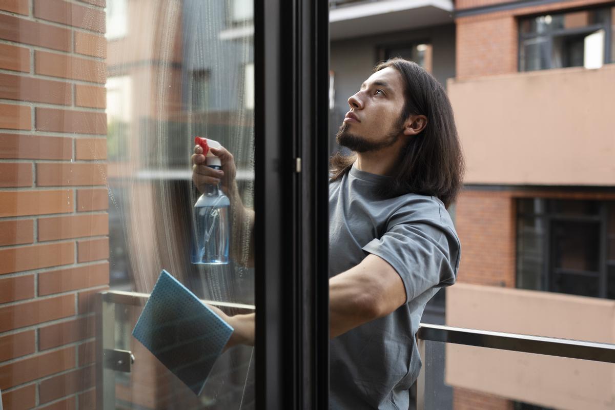 LIMPIAR EXTERIOR VENTANAS  Cómo limpiar las ventanas por fuera (sin morir  en el intento)
