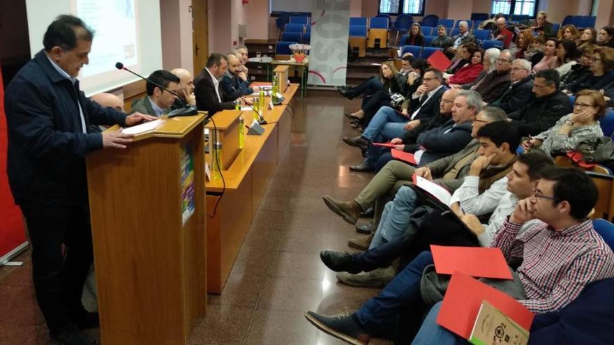 José Antonio Serrano durante su intervención.