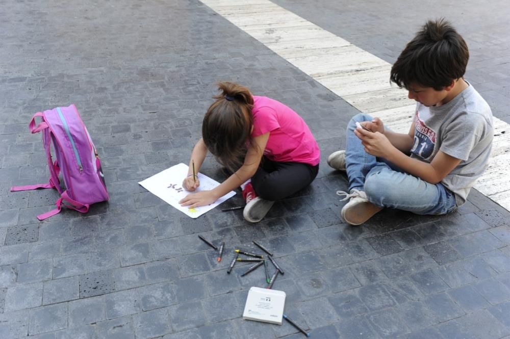 Concurso Infantil de Pintura al aire libre en Murcia