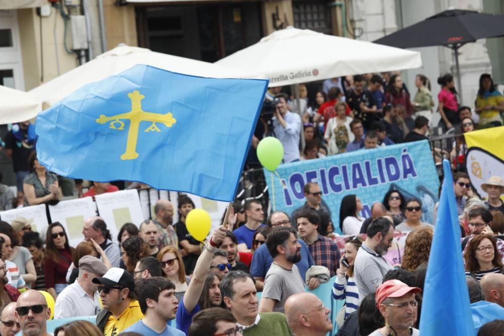 La manifestación, en imágenes