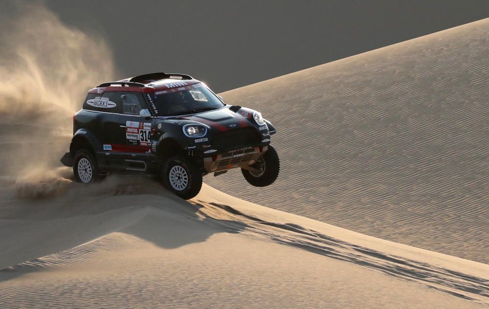 Las fotografías de la segunda etapa del Dakar.