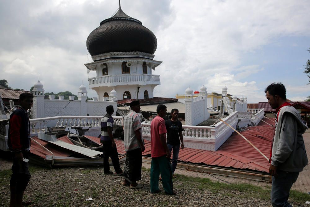 Las imágenes del terremoto en Indonesia