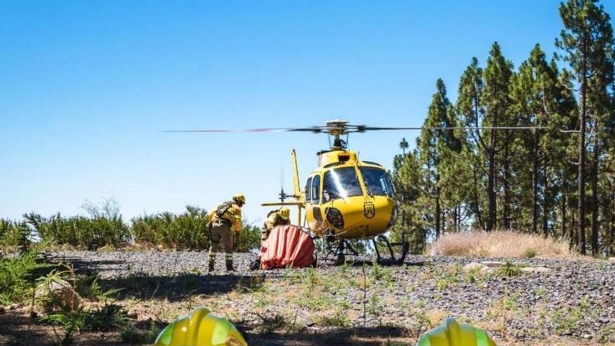 Tenerife solicita helicópteros de gran capacidad para la lucha contra el fuego