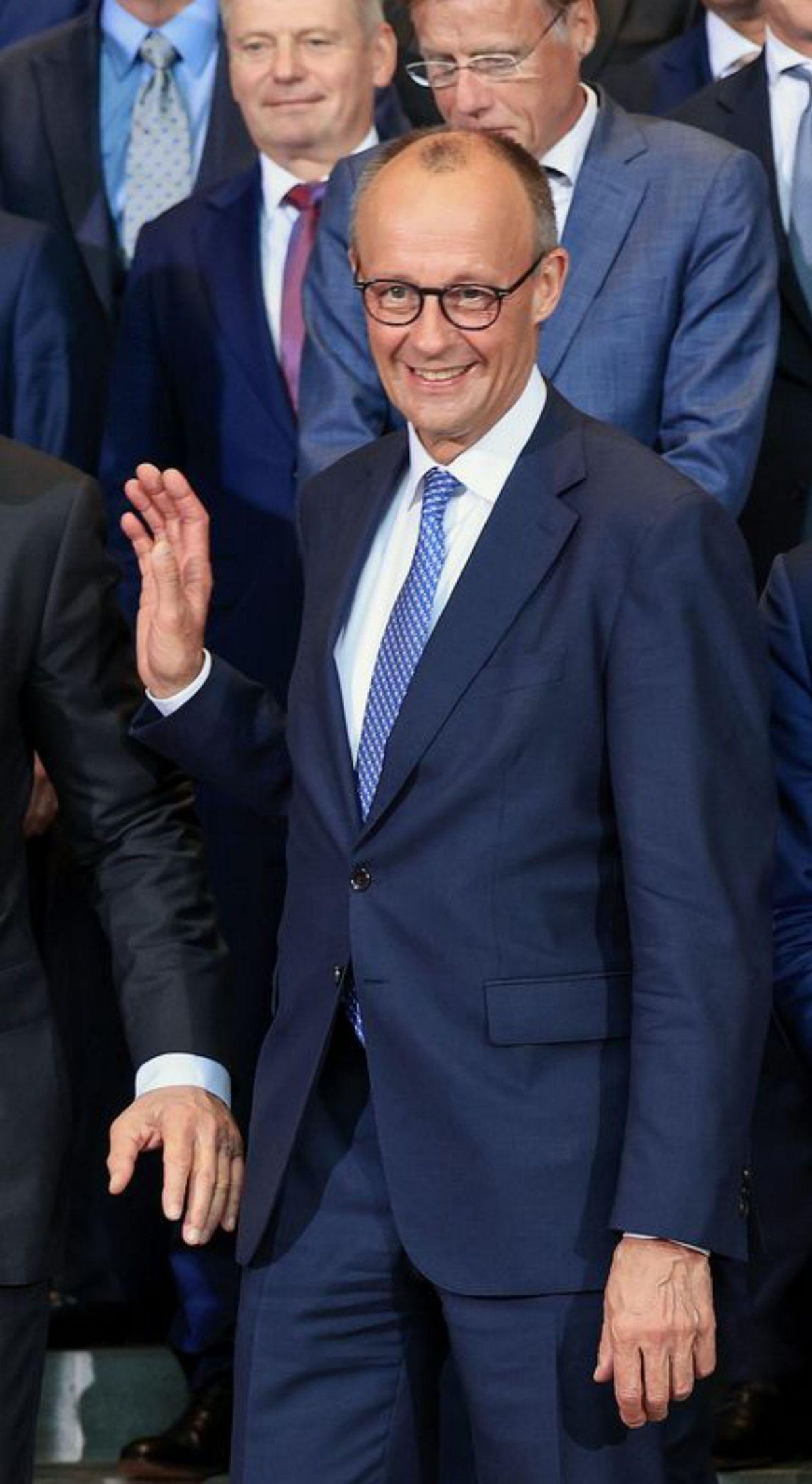 Merz i grans empreses llancen un pla per invertir 631.000 milions Merz i grans empreses llancen un pla per invertir 631.000 milions