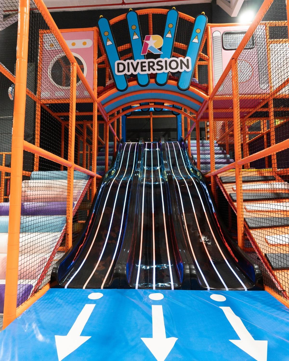 Interior parque infantil 'Diversión Toledo'