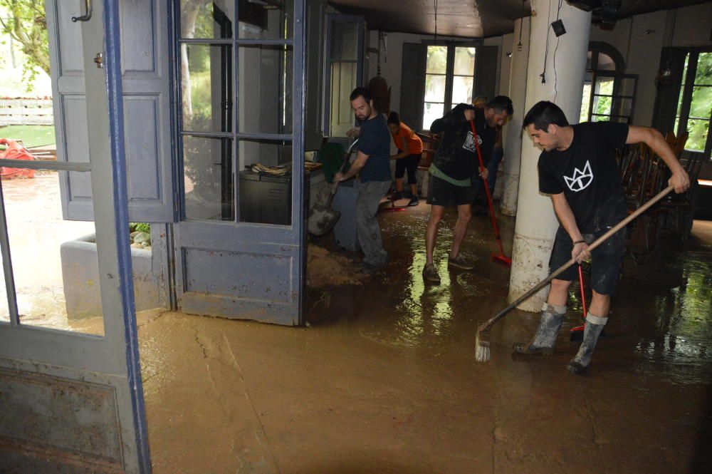 Inundació a la Font del Balç