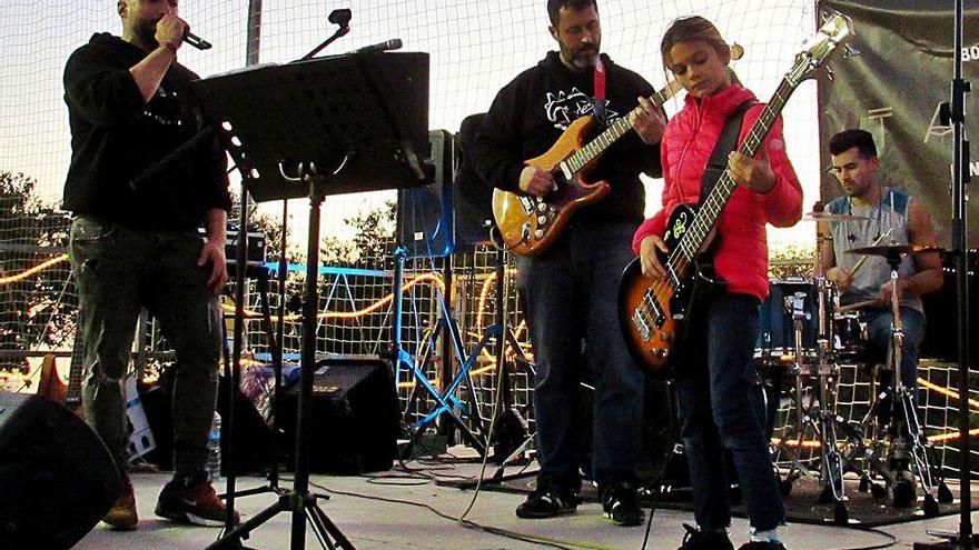 Tardes en el Café con una de las jóvenes músicos.