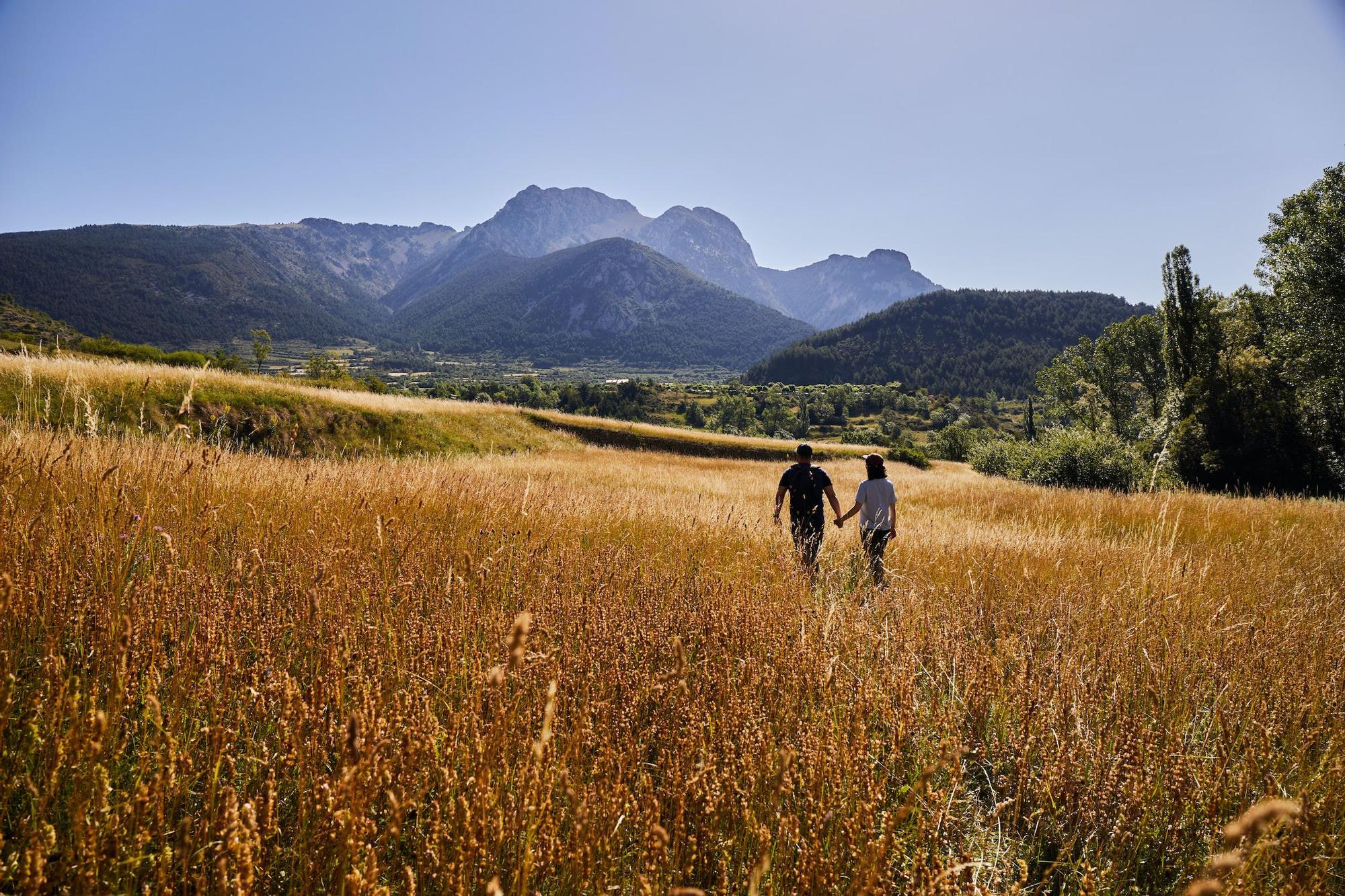 El paisaje multicromado de Gósol