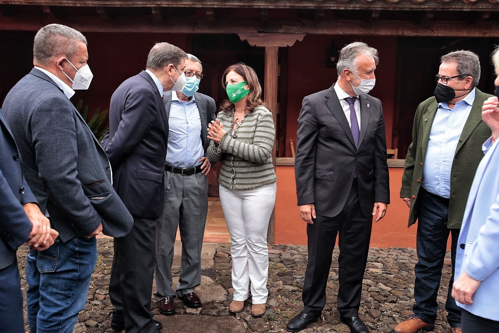 Visita a Tenerife de Luis Planas